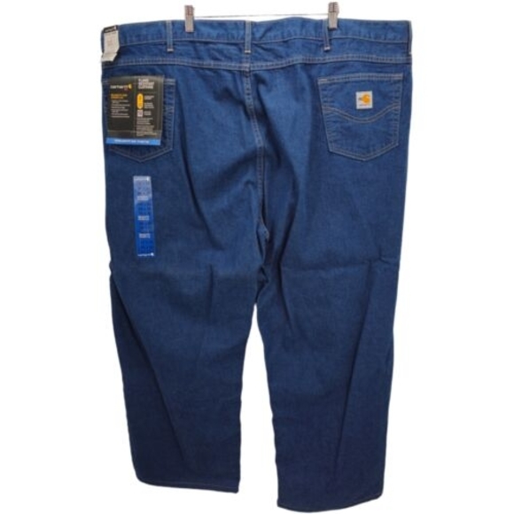 NWT Carhartt Jeans FRB 100 Flame Resistant Relaxed Fit‎ Straight Leg Sz 54 x 30 - Picture 3 of 16